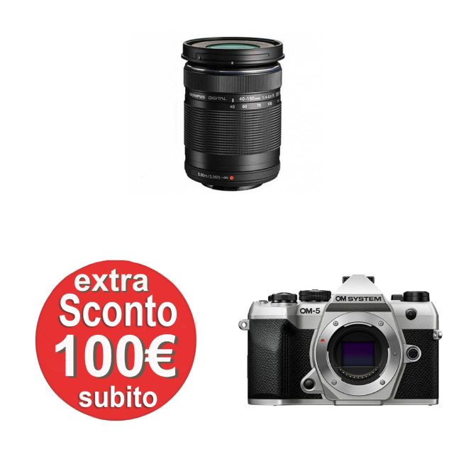 Om system olympus OM System ob. M.Zuiko ED 40-150 F/4-5,6 R Black
